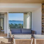 Ammos With Private Pool, Sauna & Seaview Villa
