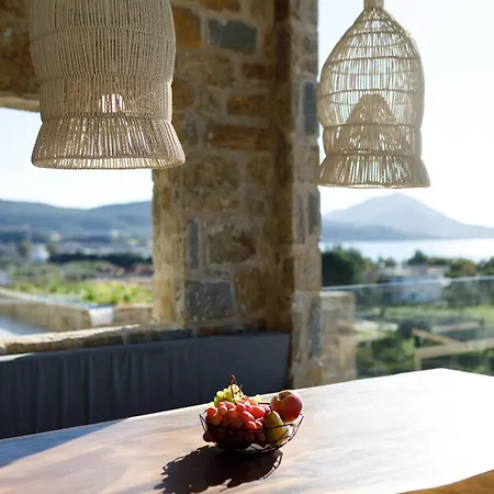 Ammos With Private Pool, Sauna & Seaview 지아로바