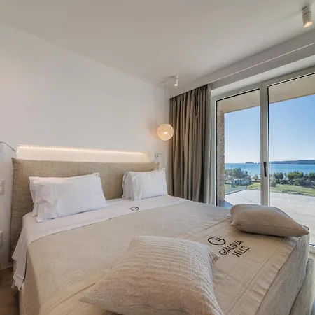 빌라 Ammos With Private Pool, Sauna & Seaview