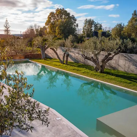 Ammos With Private Pool, Sauna & Seaview Villa *