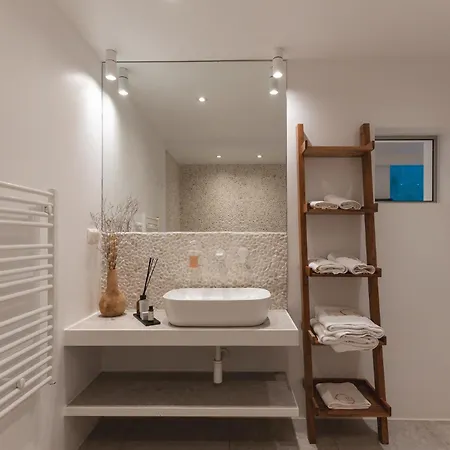 빌라 Ammos With Private Pool, Sauna & Seaview *