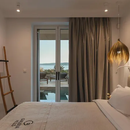 Ammos With Private Pool, Sauna & Seaview *