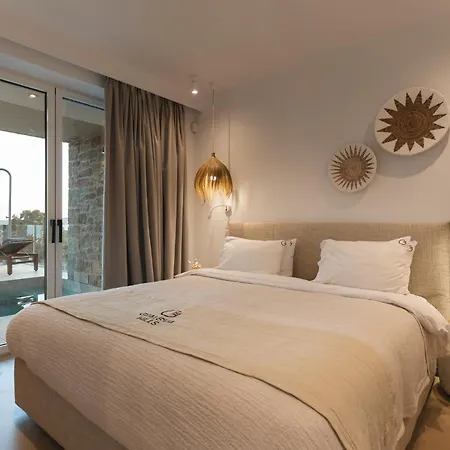 Ammos With Private Pool, Sauna & Seaview 빌라