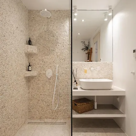 Ammos With Private Pool, Sauna & Seaview Villa *