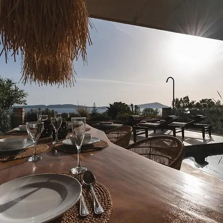 Ammos With Private Pool, Sauna & Seaview 빌라