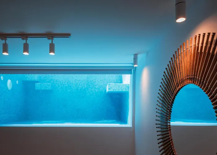 Ammos With Private Pool, Sauna & Seaview *