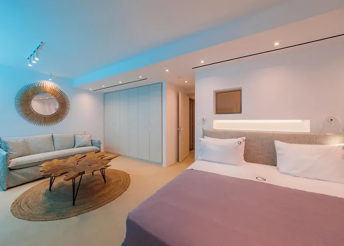 Ammos With Private Pool, Sauna & Seaview Villa