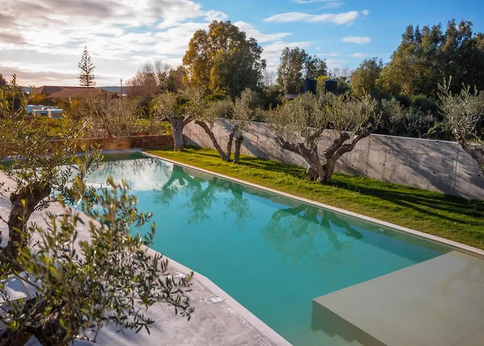 Ammos With Private Pool, Sauna & Seaview Villa *